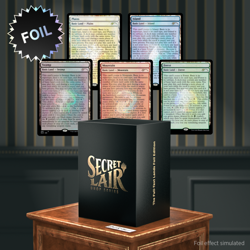 Secret Lair Full Text Lands foil Factory Sealed free shipping mtg - Image 1