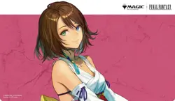 MTG Final Fantasy Yuna Playmat Official Magic The Gathering Japan Limited NEW - Image 5