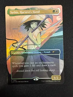 Sythis, Harvest's Hand (BORDERLESS FOIL) - Secret Lair Magic - Image 1