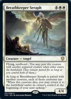 MTG - Breathkeeper Seraph - Commander: Innistrad: Crimson Vow - NM, English Magi - Image 1