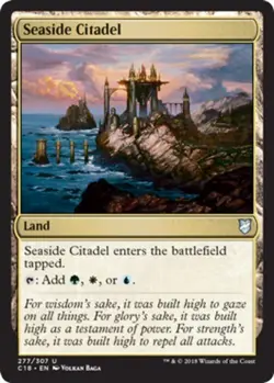 MTG - Seaside Citadel - Commander 2018 - NM, English Magic FLAT RATE SHIP - Image 1