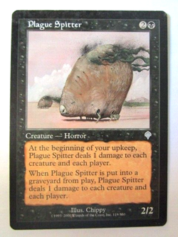 MTG Plague Spitter 119/350 Invasion Uncommon Moderate Play!! - Image 1