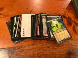 a lot of magically gathering cards - Image 1