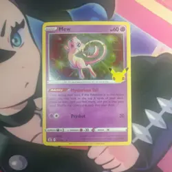1x Mew 011/025 Celebrations Holo Near Mint Pokemon - Image 1