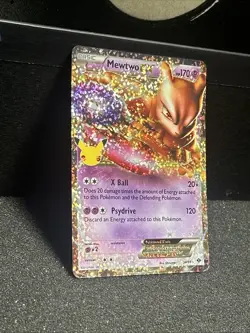 Pokemon TCG Mewtwo EX 54/99 Celebrations Classic Collection Holo - Image 2