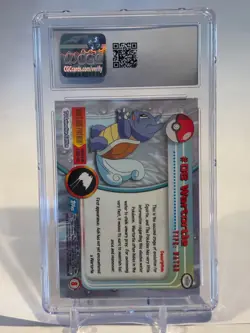 1999 Pokemon Topps - First print- CGC Mint 10 Wartortle #8 - Image 3