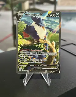 Pokemon TCG Honchkrow V Sword & Shield: Brilliant Stars 162/172 Holo Ultra Rare - Image 1
