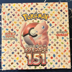 Scarlet & Violet 151 Pokemon TCG (SV2a) SEALED Japanese Booster Box x1 - Image 1