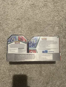 Pokemon TCG Paldea Legends Miraidon Koraidon ex Tin 2 Pack New Sealed - Image 2