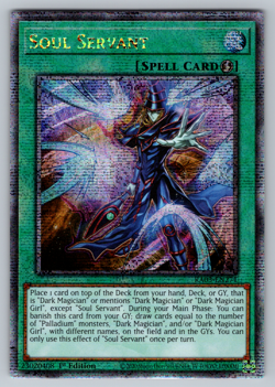 Soul Servant Yugioh RA03-EN271 Quarter Century Secret Rare QCR NM - Image 1