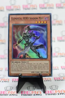 Elemental HERO Shadow Mist SDHS-EN001 Structure Deck: HERO Strike 1st Edition - Image 1