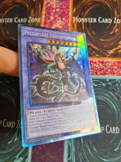 Yu-Gi-Oh! Predaplant Dragostapelia RA01-EN027 Collector's Rare 1st Edition NM - Image 2
