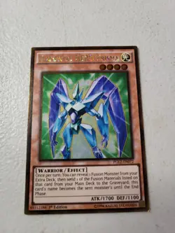 1x Yugioh Elemental HERO Prisma PGL2-EN072 Gold Rare 1st Ed LP Free Shipping - Image 1