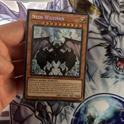 (EF) Neos Wiseman Limited Edition Secret Rare BLC1-EN007 Yu-Gi-Oh! VLP - Image 2