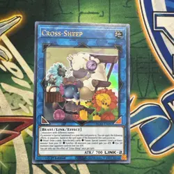 Yugioh! Cross-Sheep BLAR-EN092 Ultra Rare 1st Edition NM - Image 1