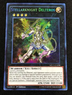 Yugioh Stellarknight Delteros MP15-EN098 1ST SECRET (NM) - Image 1