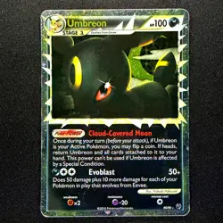 Umbreon (Prime) 86/90 Holo Pokemon Undaunted (2010) - HGSS - (MP TCG Card) US - Image 1