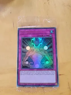 Yu-Gi-Oh Macro Cosmos LART-EN065 Card Near Mint Condition, Sealed - Image 1