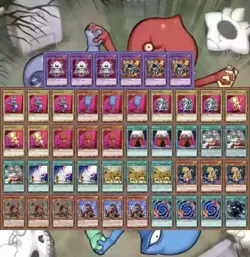 YuGiOh CHAZZ IT UP! 77 Card Ojama / Armed Dragon / VWXYZ Deck with Free Game Mat - Image 1