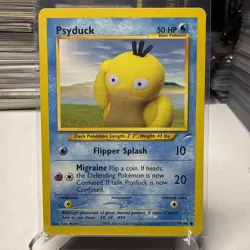 Pokemon TCG Psyduck Neo Destiny Vintage Card 79/105 VERY LP Pokemon Vtg - Image 1