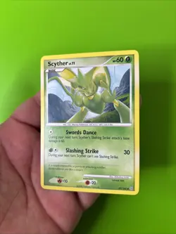 Scyther 49/100 Stormfront Non Holo Pokemon Card LP+ - Image 3