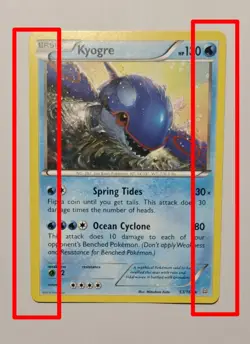 Kyogre 53/160 Primal Clash Cracked Ice Rare Pokemon Card (Print Error) - Image 4