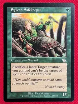MTG 1X Sylvan Safekeeper X1 Judgment Magic - Image 1
