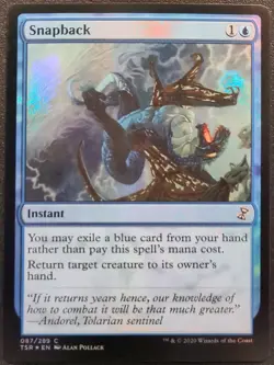 Snapback, Foil (NM) - Time Spiral Remastered (TSR) #087 - MTG - Image 1