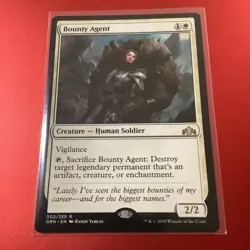 Magic the Gathering MTG Bounty Agent (78) Commander 2020 NM - Image 1