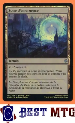 Magic The Gathering MTG Emergence Zone 245 Foil #A French War of the Spark - Image 1