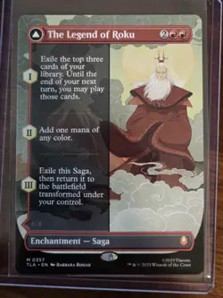 The Legend of Roku - #357 Regular (Borderless) - Avatar - Mtg - Image 1