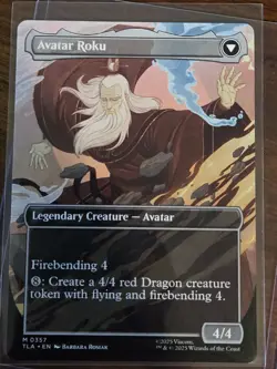 The Legend of Roku - #357 Regular (Borderless) - Avatar - Mtg - Image 2