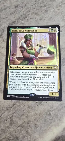 Bess, Soul Nourisher Commander: Streets of New Capenna Regular MTG NM - Image 1