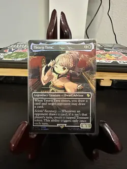 Tataru Taru (Borderless) (Chocobo Track Foil) Commander: Final Fantasy Foil - Image 1