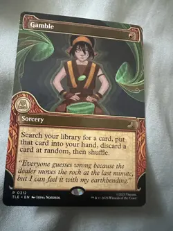 Gamble (Showcase) Avatar: The Last Airbender: Eternal-Legal Regular - Image 1