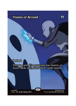 Magic the Gathering MTG TLE Visions of Beyond 21 Regular Near Mint - Image 1