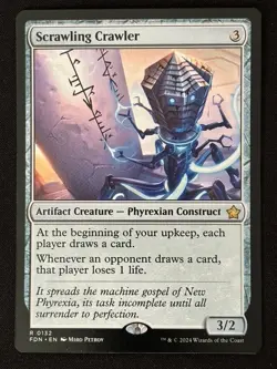 1x MTG Scrawling Crawler - Foundations (FDN) #132 - Magic the Gathering - Image 1