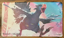 New Ultra Pro MTG Final Fantasy Holo Foil Chocobo Black Playmat Magic - Image 1