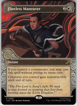 MTG Flawless Maneuver (Showcase) Normal NM Avatar: The Last Airbender: Eternal-L - Image 1