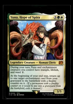 YUNA, HOPE OF SPIRA Final Fantasy #250 FIN(NM+)(MTG) - Image 1