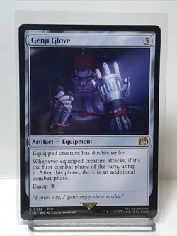Genji Glove (Non-foil) Final Fantasy 0258 Rare MTG - Image 1