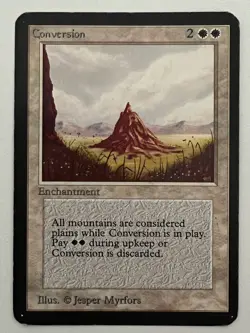 Magic the Gathering MTG Alpha Conversion MP+ (Beta Bob) - Image 1