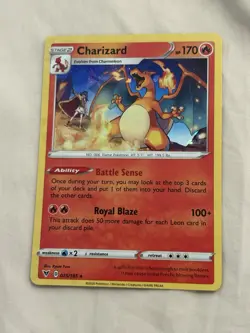 Charizard 025/185 Cracked Ice Holo Deck Exclusive Pokemon Vivid Voltage NM - Image 4