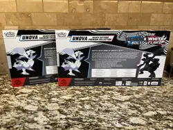 Pokemon Unova Black Bolt White Flare Premium Collection Costco New Sealed Box - Image 3