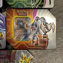 5 Pokemon TCG Walmart Black Friday Paradox Destinies Tins SEALED 5 Packs/Tin - Image 5