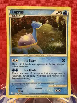 Lapras 008/034 CLB Classic Blastoise Deck Holo Pokemon TCG 2023 NM #670 - Image 1