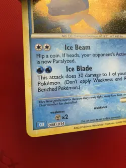 Lapras 008/034 CLB Classic Blastoise Deck Holo Pokemon TCG 2023 NM #670 - Image 4