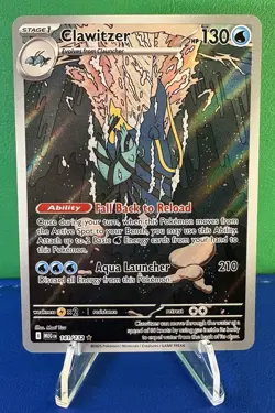 Pokemon TCG Clawitzer 141/132 Mega Evolution Illustration Rare - NM - Image 2