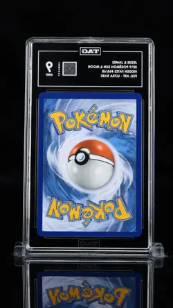 JESSIE & JAMES PSA 9 - 2019 POKEMON SUN & MOON HIDDEN FATES #68 FULL ART - Image 2