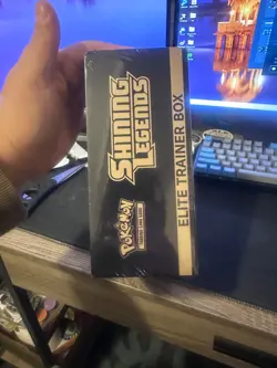 Pokemon TCG Shining Legends Elite Trainer Box Sun &Moon ETB With Very Small Tear - Image 2